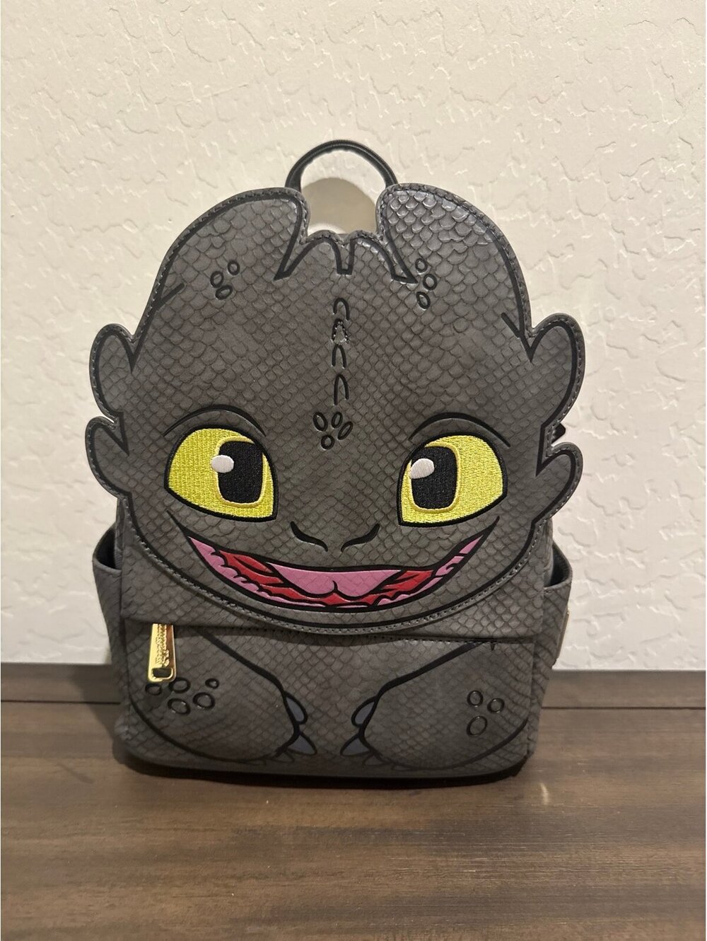 Loungefly Dreamworks How to Train Your Dragon Toothless Cosplay Backpack NWT